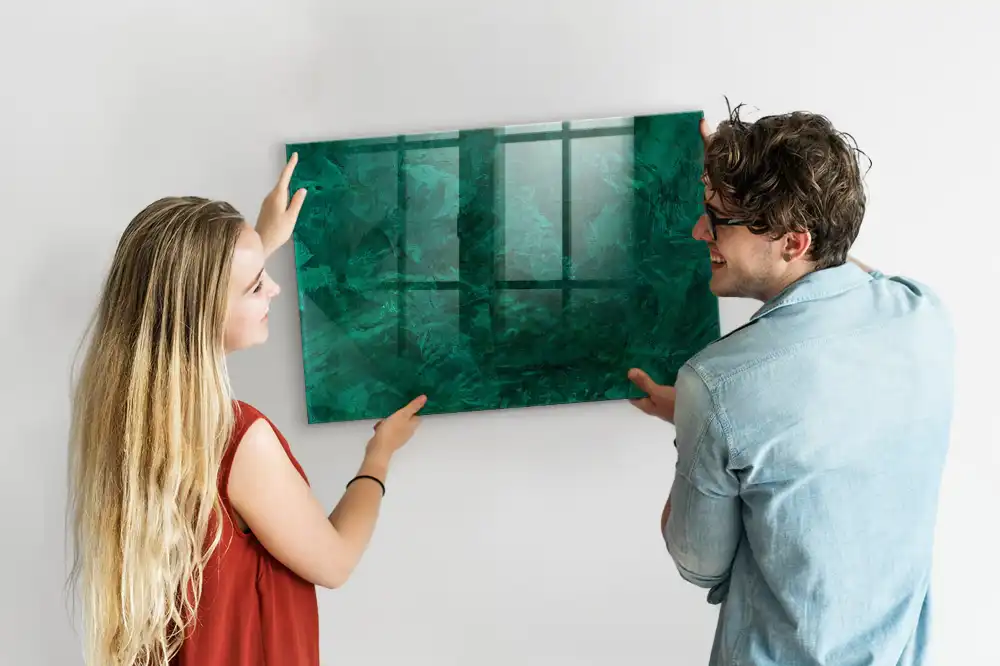 Tableau magnétique pour dessin couleur émeraude