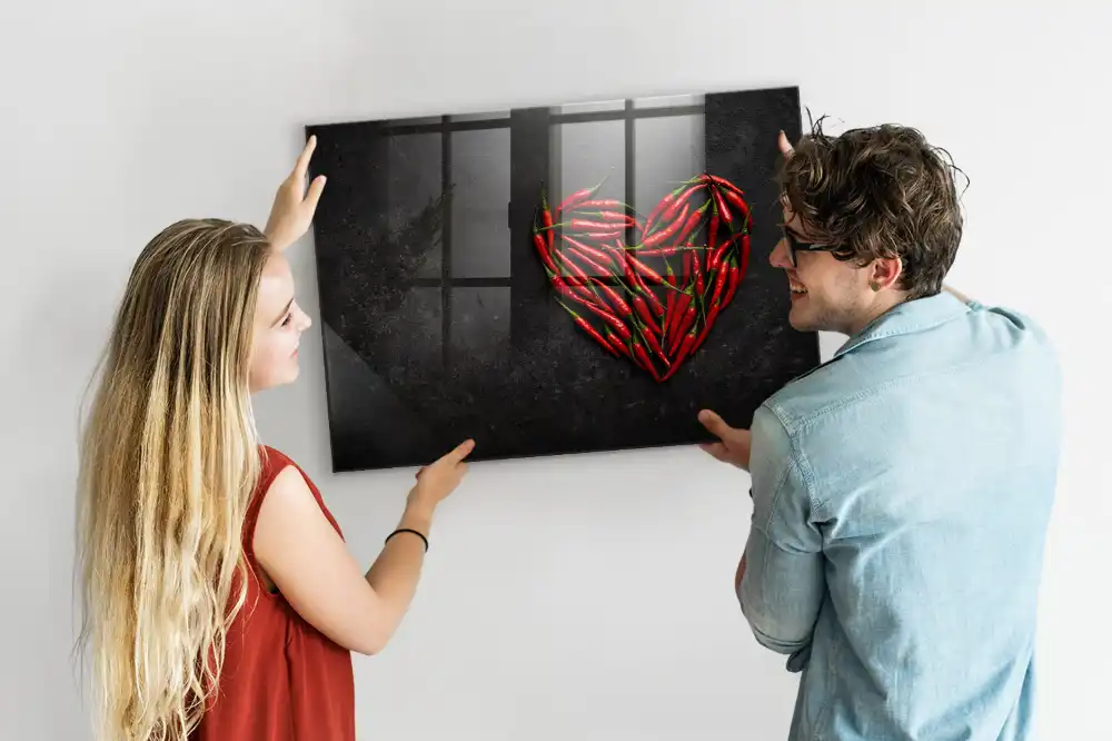 Tableau magnétique pour dessin Cœur de poivre