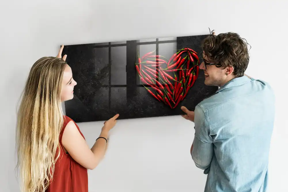 Tableau magnétique pour dessin Cœur de poivre