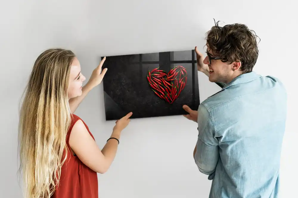Tableau magnétique pour dessin Cœur de poivre