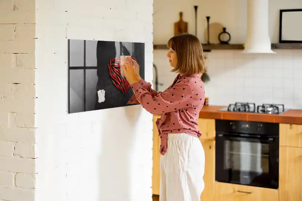 Tableau magnétique pour dessin Cœur de poivre