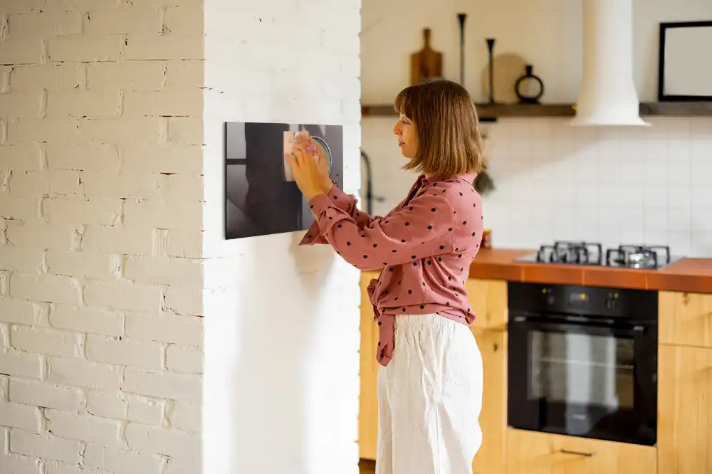 Tableau magnétique avec feutre café aromatique