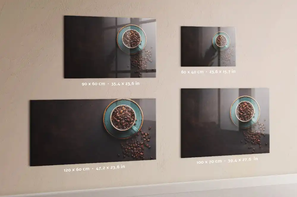 Tableau magnétique avec feutre café aromatique