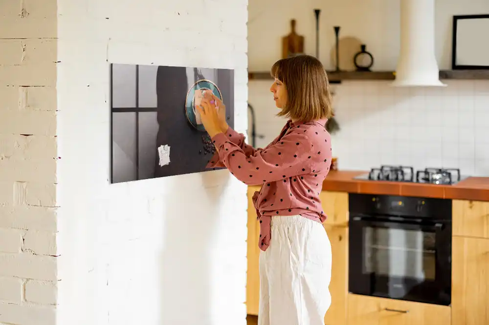 Tableau magnétique avec feutre café aromatique