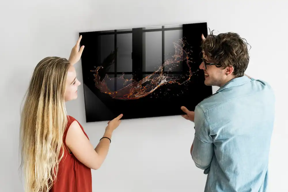 Tableau magnétique à dessin motif tache de boisson
