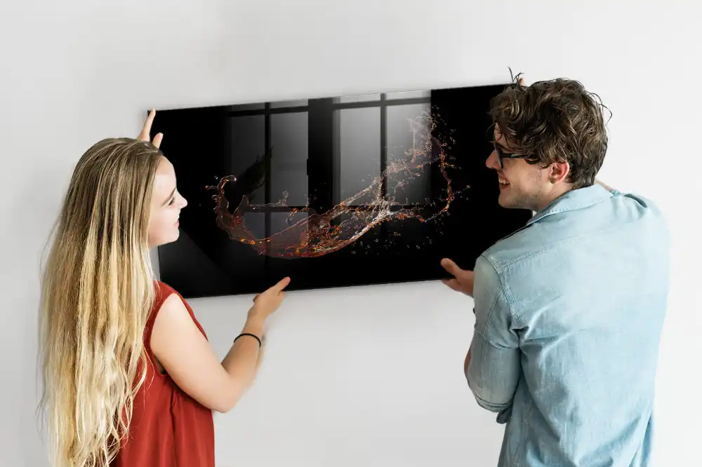 Tableau magnétique à dessin motif tache de boisson