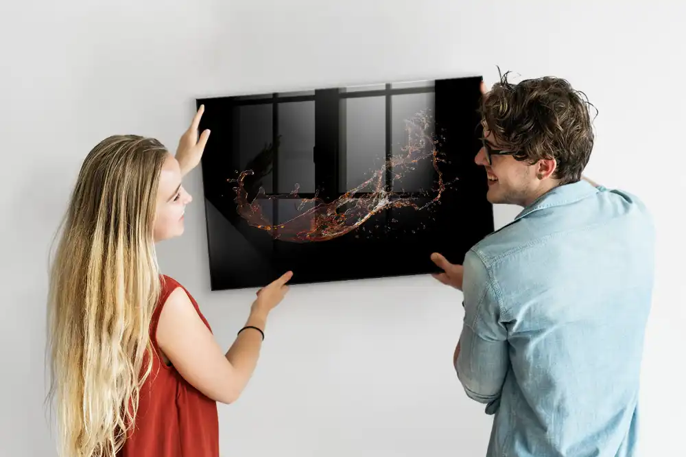 Tableau magnétique à dessin motif tache de boisson