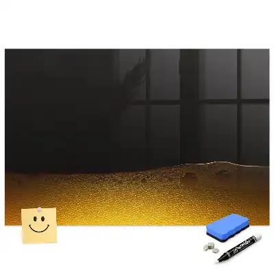 Tableau magnétique pour dessin motif jus d'orange
