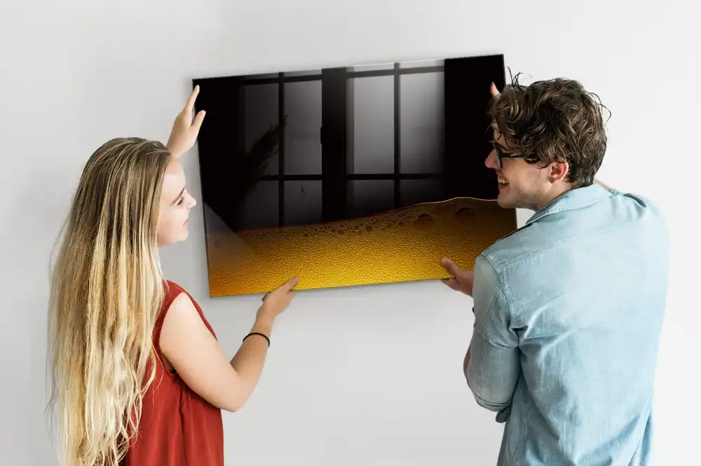 Tableau magnétique pour dessin motif jus d'orange