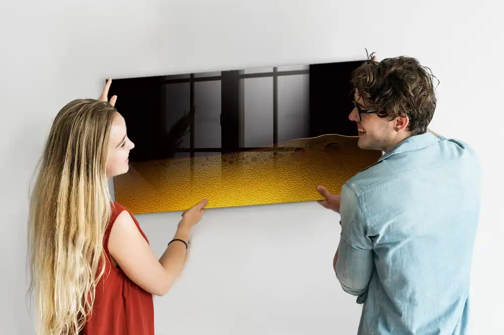 Tableau magnétique pour dessin motif jus d'orange