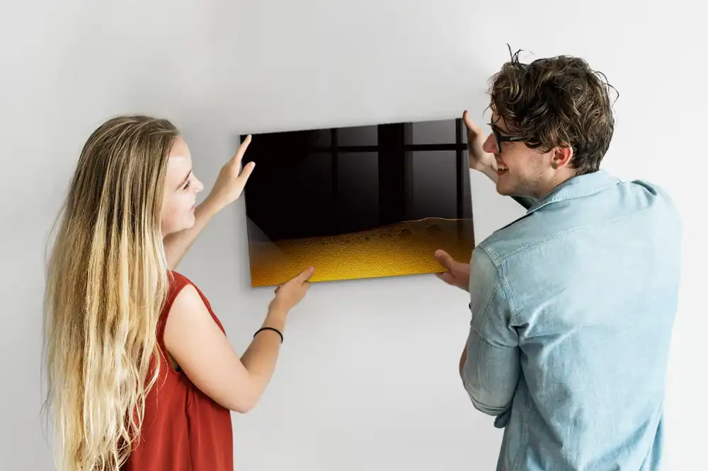 Tableau magnétique pour dessin motif jus d'orange