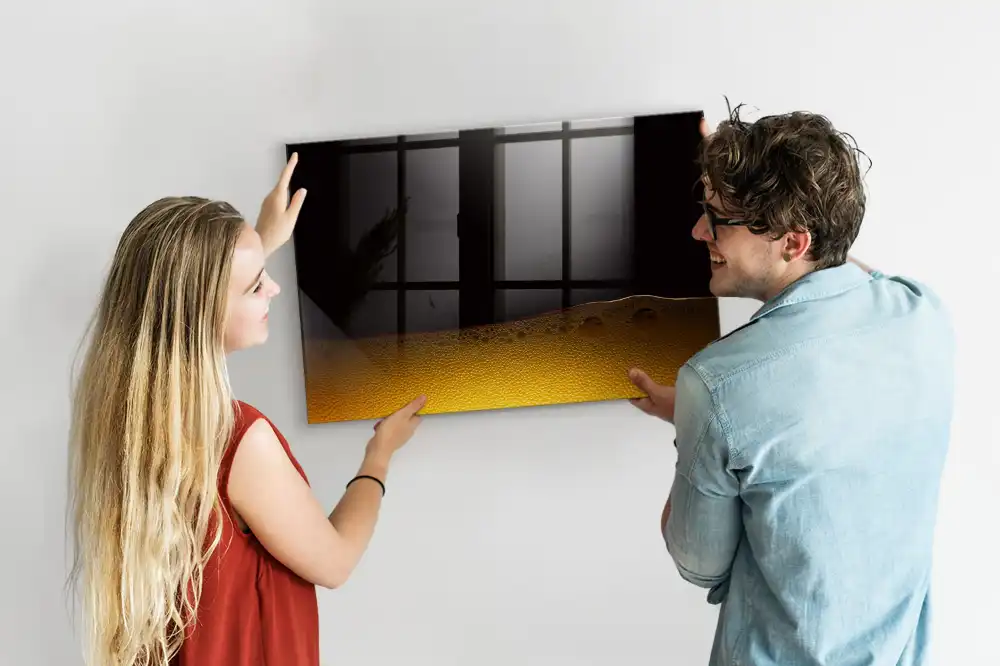 Tableau magnétique pour dessin motif jus d'orange