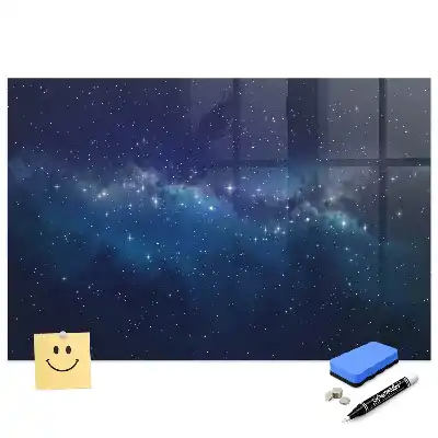 Tableau magnétique à dessiner ciel étoilé