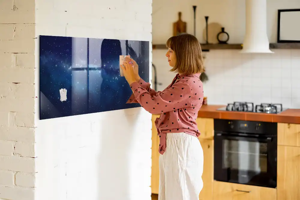 Tableau magnétique à dessiner ciel étoilé