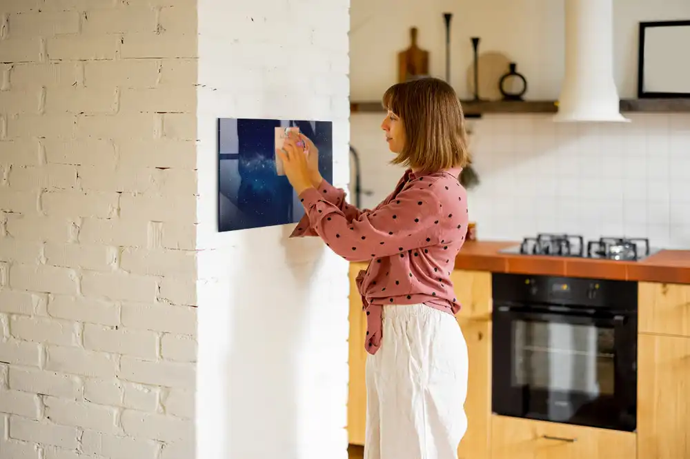 Tableau magnétique à dessiner ciel étoilé