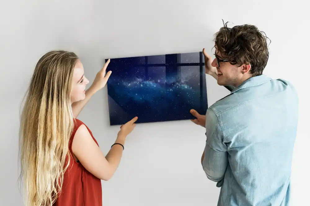 Tableau magnétique à dessiner ciel étoilé