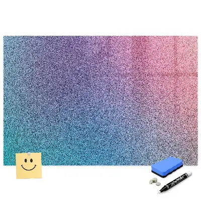 Tableau blanc magnétique effaçable à sec à transition tonale