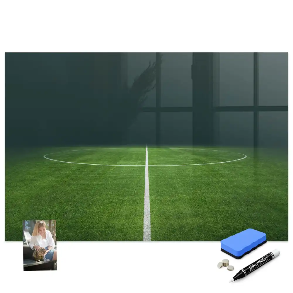 Tableau magnétique de tactique avec feutre pour terrain de football