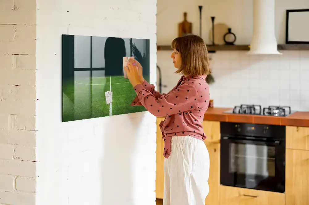 Tableau magnétique de tactique avec feutre pour terrain de football