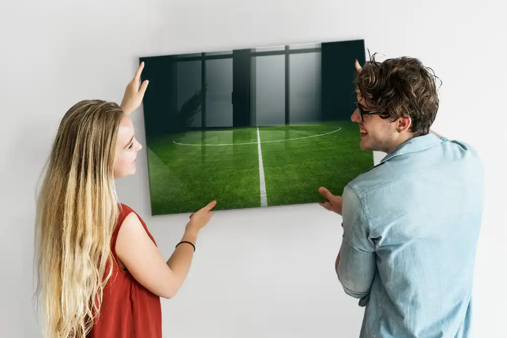 Tableau magnétique de tactique avec feutre pour terrain de football