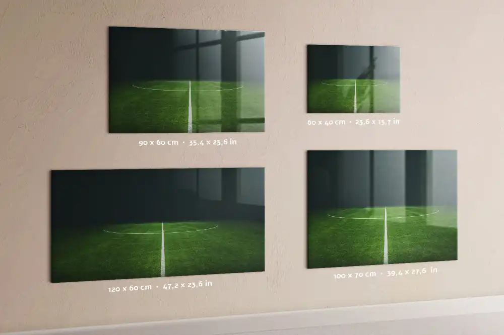 Tableau magnétique de tactique avec feutre pour terrain de football