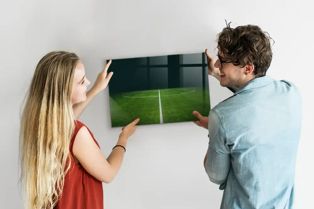 Tableau magnétique de tactique avec feutre pour terrain de football