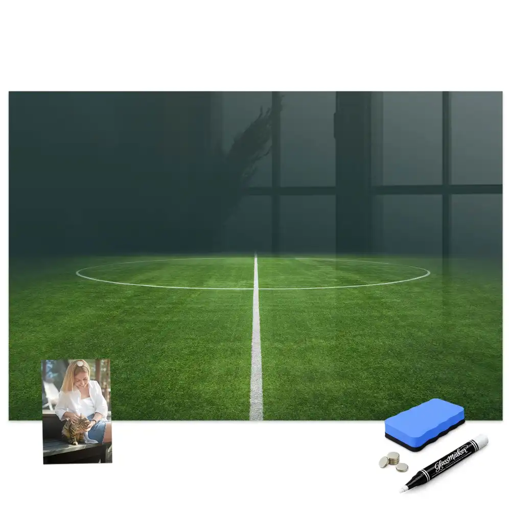 Tableau magnétique de tactique avec feutre pour terrain de football