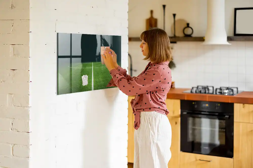 Tableau magnétique de tactique avec feutre pour terrain de football