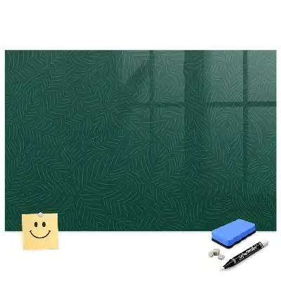 Tableau magnétique à dessiner motif floral