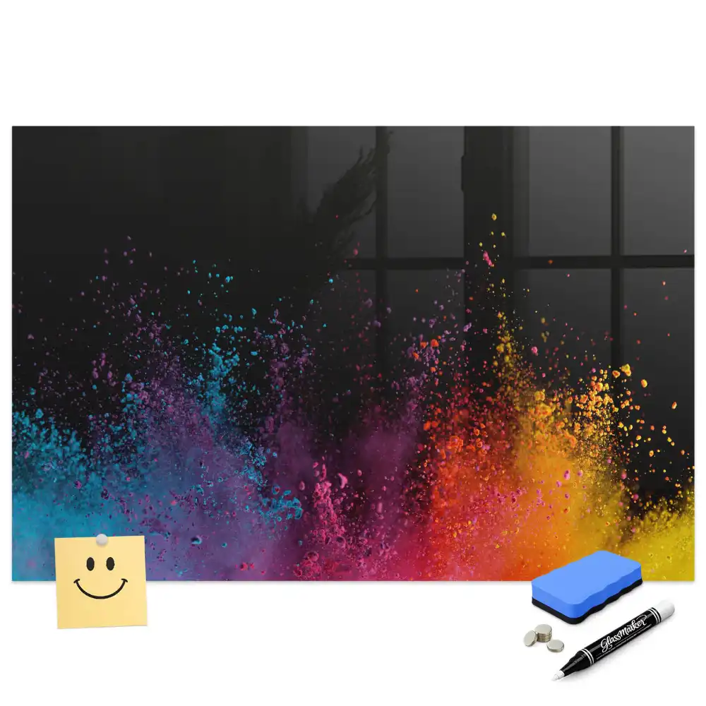 Tableau magnétique pour dessin à motifs colorés
