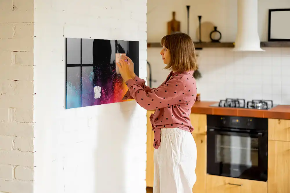 Tableau magnétique pour dessin à motifs colorés