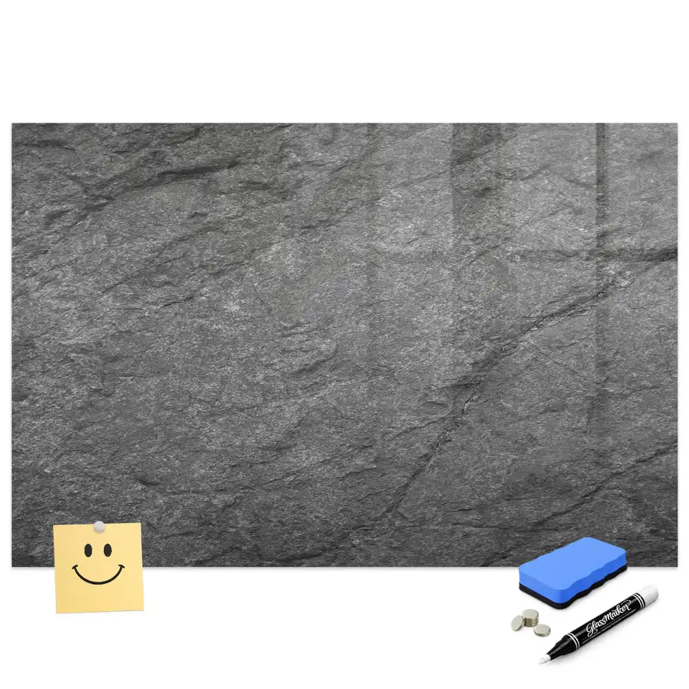 Tableau magnétique à dessiner roche basaltique