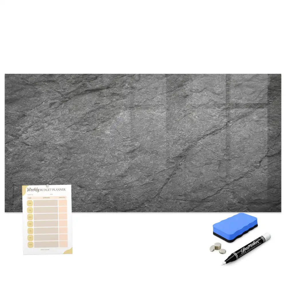 Tableau magnétique à dessiner roche basaltique