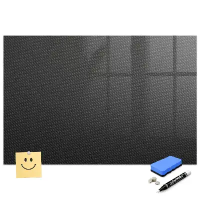 Tableau blanc magnétique effaçable à sec motif abstraction sombre