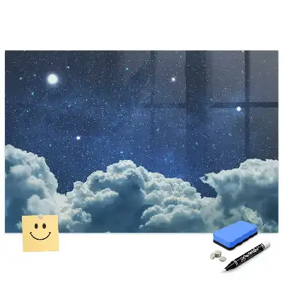 Tableau magnétique à dessiner ciel nocturne