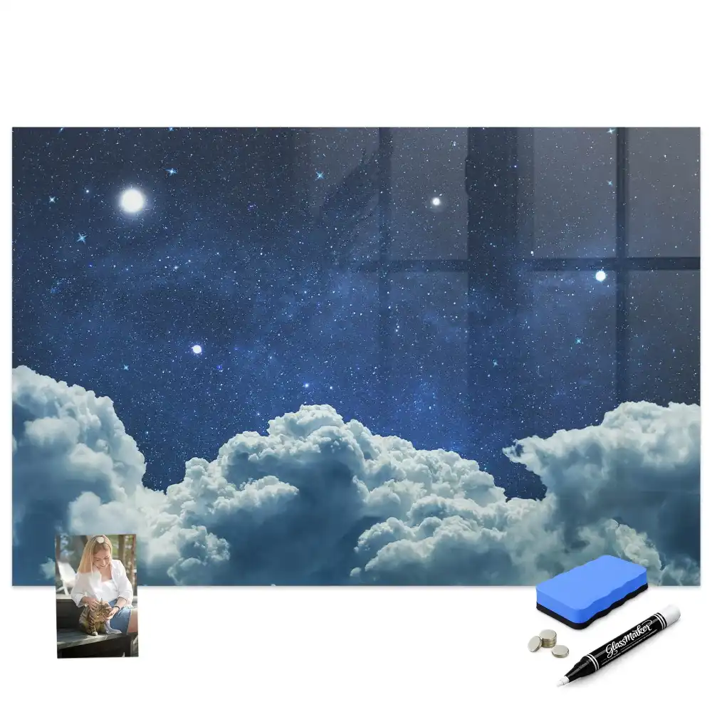 Tableau magnétique à dessiner ciel nocturne