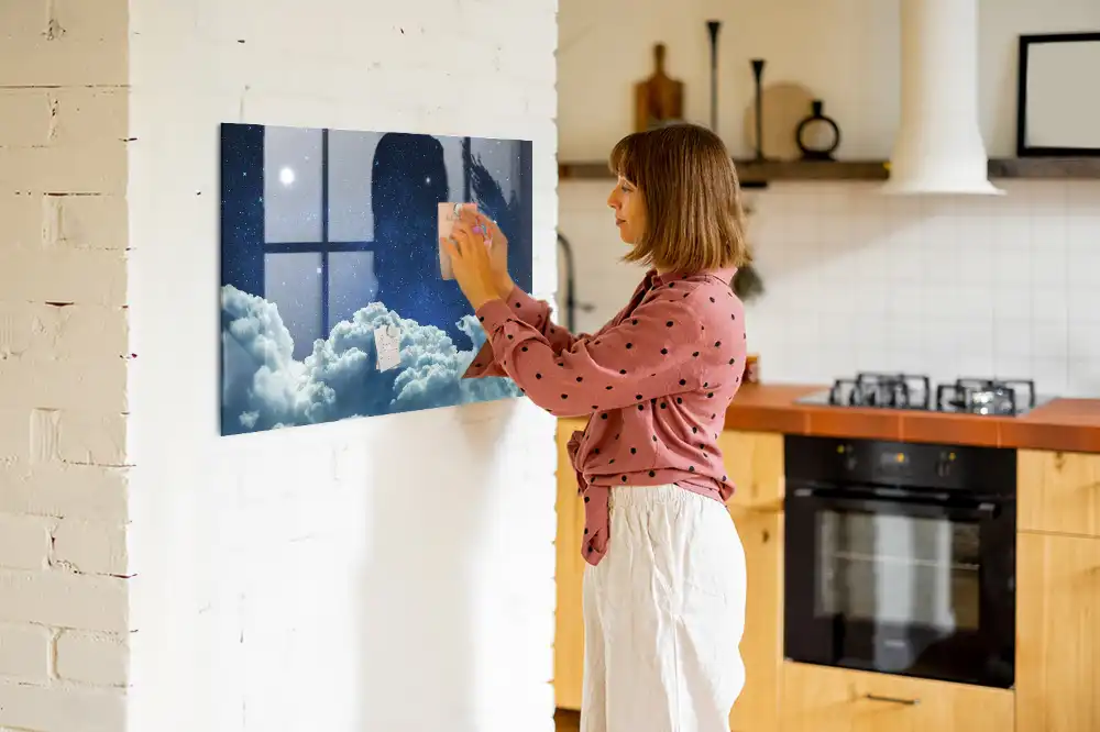 Tableau magnétique à dessiner ciel nocturne