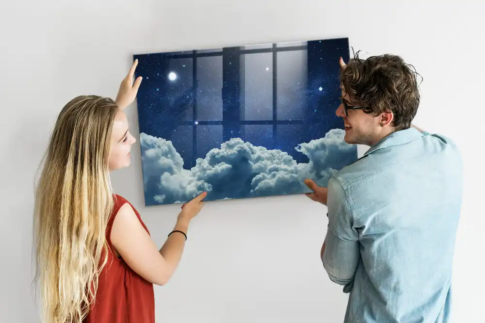 Tableau magnétique à dessiner ciel nocturne