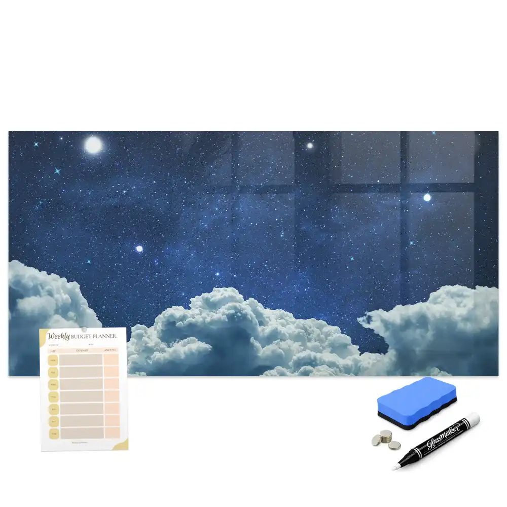 Tableau magnétique à dessiner ciel nocturne