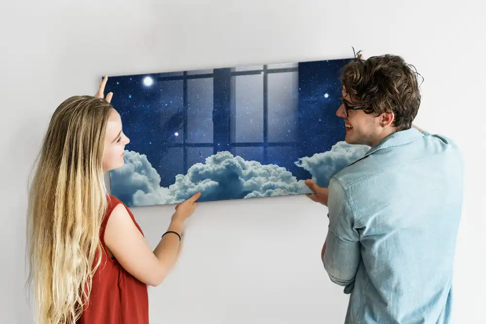 Tableau magnétique à dessiner ciel nocturne