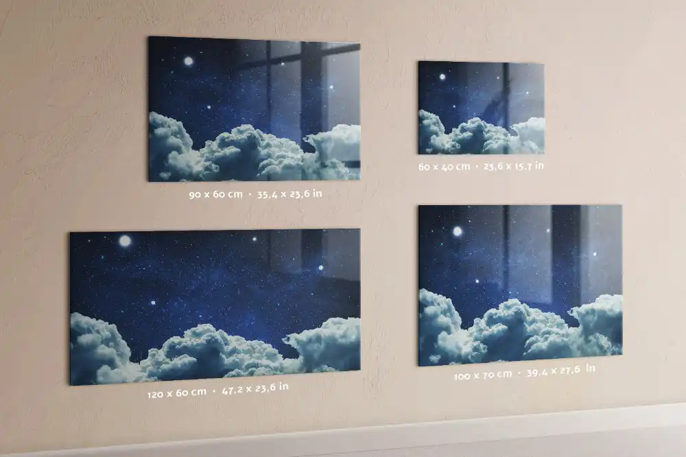 Tableau magnétique à dessiner ciel nocturne