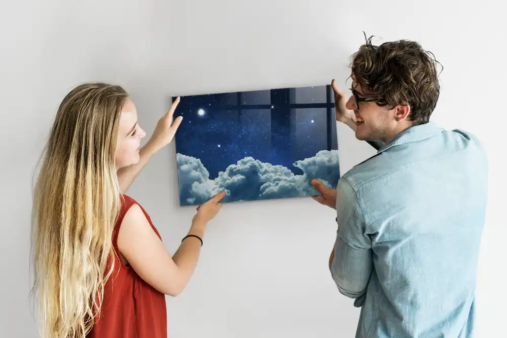 Tableau magnétique à dessiner ciel nocturne