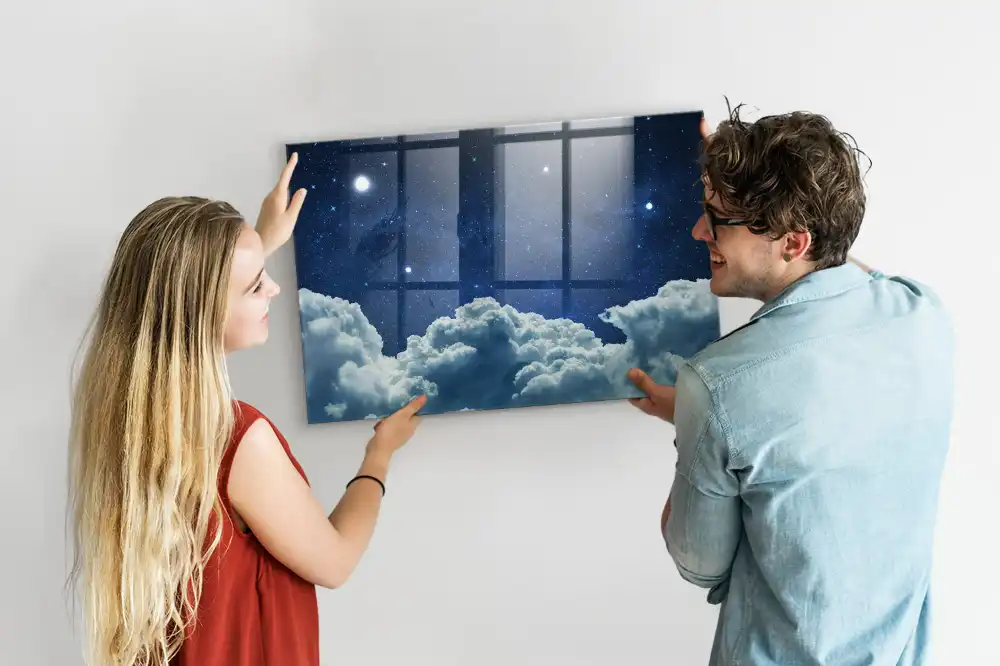 Tableau magnétique à dessiner ciel nocturne