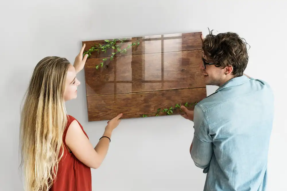 Tableau blanc magnétique effaçable à sec Idyllique