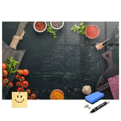 Tableau blanc magnétique effaçable à sec