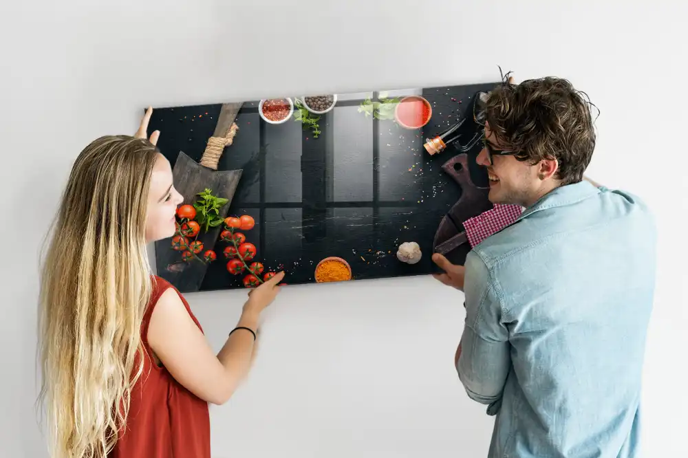 Tableau blanc magnétique effaçable à sec
