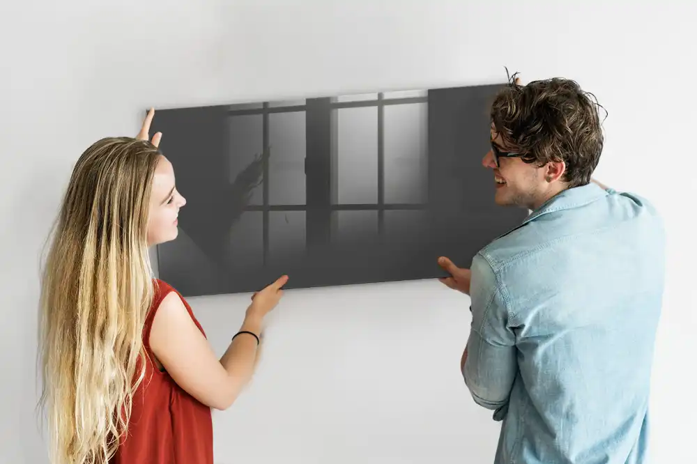 Tableau à dessin magnétique couleur grise