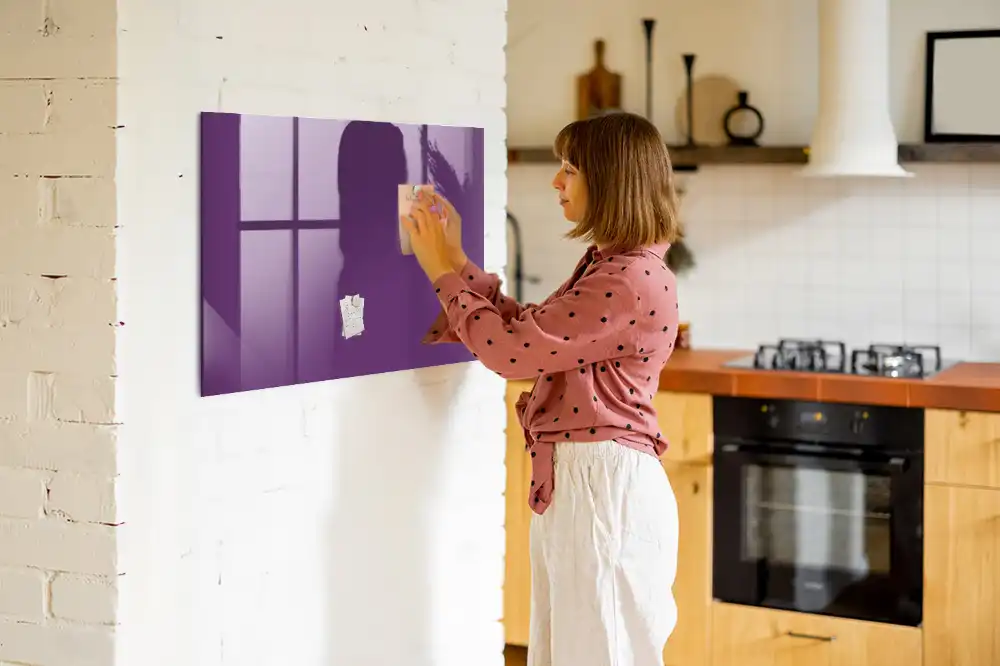 Tableau magnétique à dessiner violet