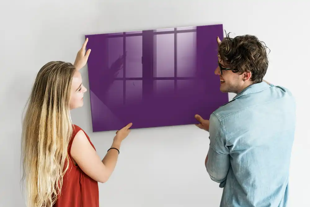 Tableau magnétique à dessiner violet