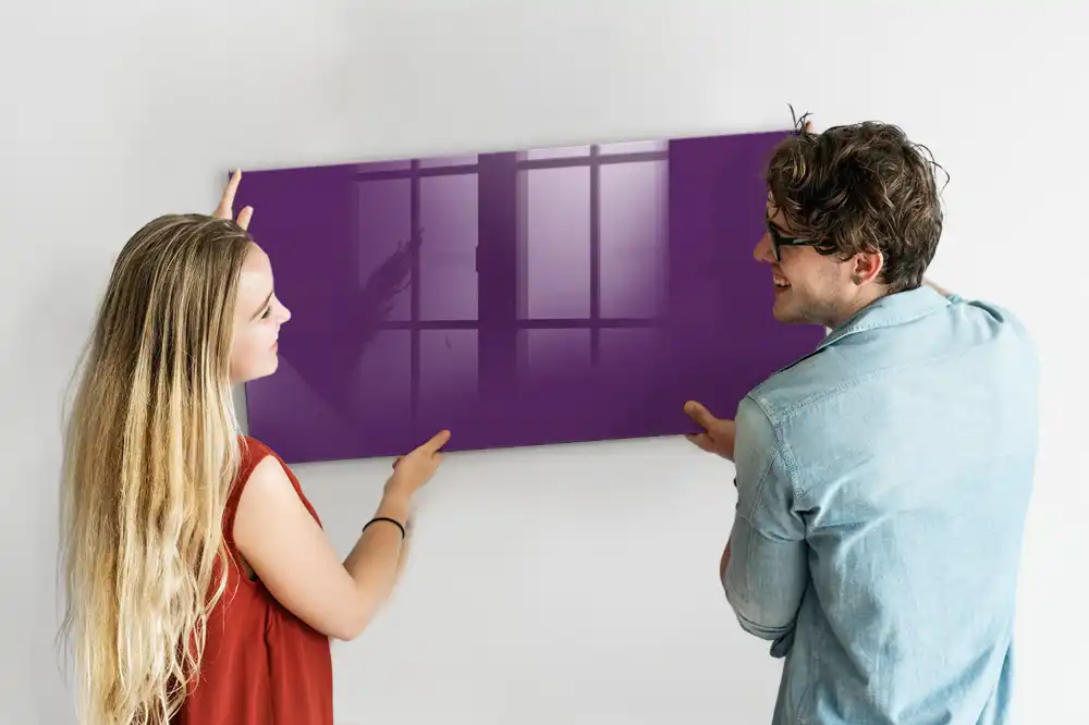 Tableau magnétique à dessiner violet